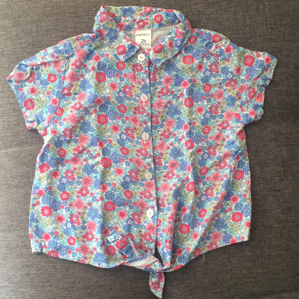 CARTER’S Floral Shirt